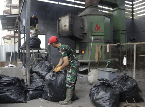 Seskoad dan Pemkot Bandung Berkolaborasi Wujudkan Zona Bebas Sampah -Ist-