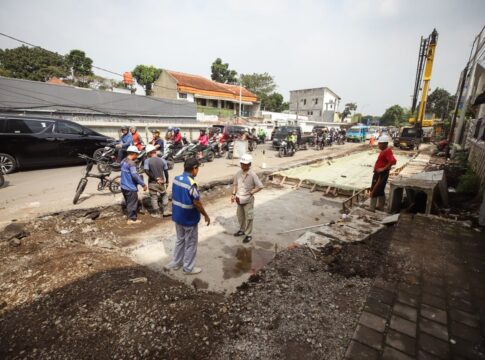 Proyek Pembangunan Jalan Layang Nurtanio Mangkrak -Ist-