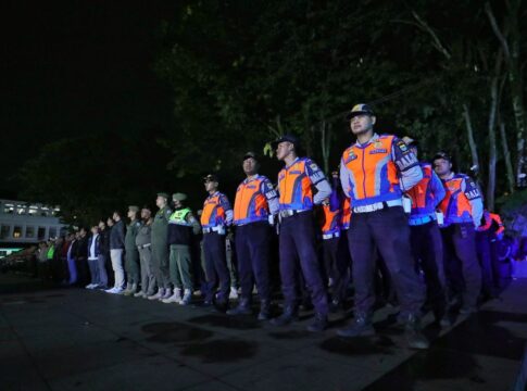 Sebanyak 600 Personel Gabungan Gelar Patroli Gabungan Sabtu (28/6/2025) malam -Ist-