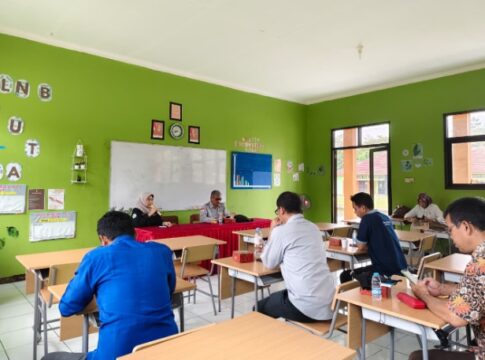 Poto: Suasana rapat MKKS SMK di Pangandaran tentang Pencegahan Angka Putus Sekolah