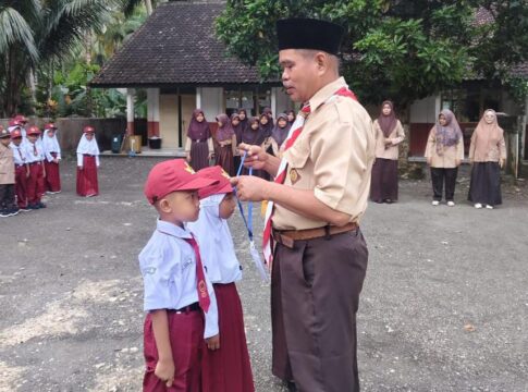 Poto: Suasana MPLS di SDN 3 Cimerak Pangandaran Berjalan Lancar