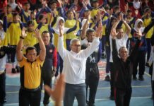 Wali Kota Bandung Muhammad Farhan di SMPN 4 Bandung Jalan Samoja Rabu (23/7/2025). -Ist-