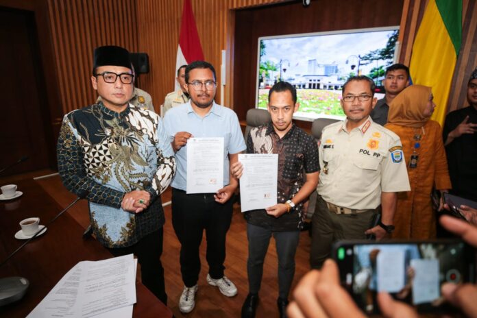 Pemkot Bandung Sanksi Dua Komunitas Bagi Bagi Bir di Pocari Run Indonesia 2025 -Ist-