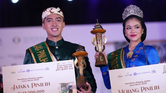 Serafin Ernesta dan Arif Muhaemin Terpilih sebagai Mojang Jajaka Jawa Barat 2025