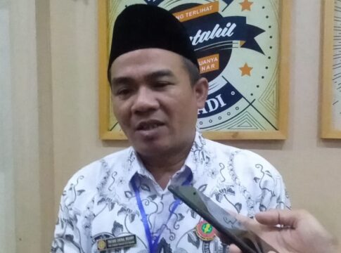 Caption: Ketua PGRI Kota Banjar terpilih periode 2025 - 2030, Encang Zaenal Muarif