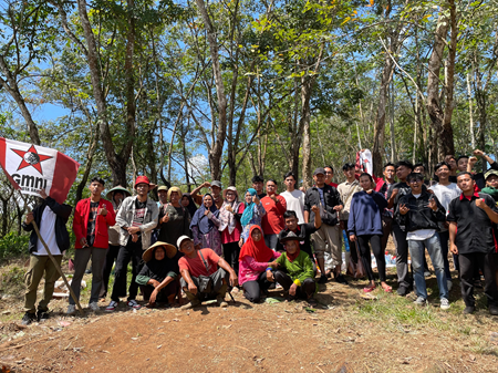 Caption: 42 kader-kader GMNI Kota Banjar, GMNI Ciamis, GMNI Kota Tasikmalaya dan GMNI Garut ikuti KTD