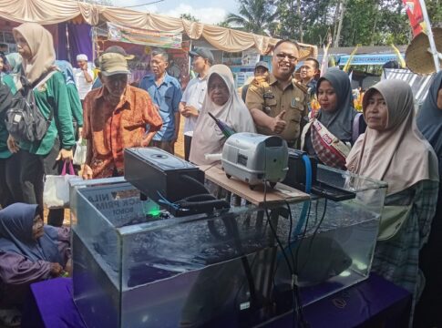 Ketpot: Nila Tambaksari saat dipamerkan dalam acara HKP tingkat Kabupaten Ciamis