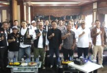 Keterangan Foto: Bupati Ciamis, Dr. H Herdiat Sunarya berfoto bersama usai acara Musda HDCI Ciamis Raya di Hotel Tiara Ciamis, Sabtu (12/07/2025).