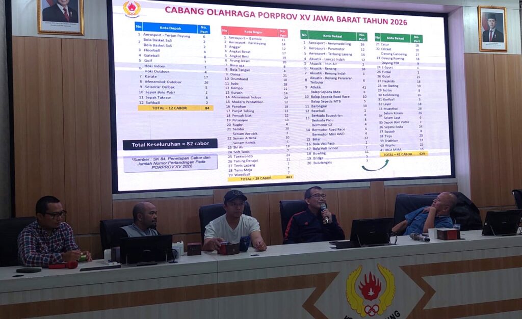 fokusjabar.id Porprov XV Jabar KONI Kota Bandung