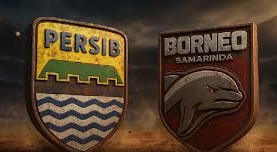 Laga Persib Vs Borneo Ditunda, Foto (WEB)