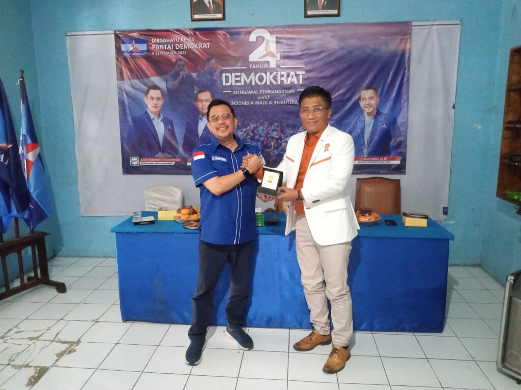 Ketua DPC Demokrat Ciamis Anjar Asmara Bersama Ketua DPD PKS Ciamis Didi Sukardi