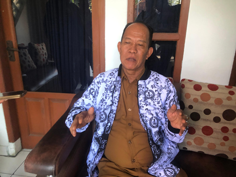 Ketua PGRI Ciamis, Edi Rusyana