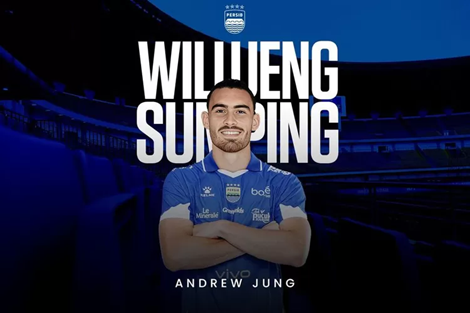 Andrew Patrick Jung Resmi Perkuat Persib Bandung