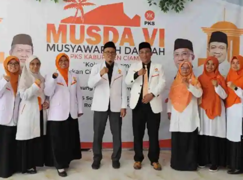 Partai Keadilan Sejahtera (PKS) Kabupaten Ciamis menggelar Musyawarah Daerah (Musda) VI di Resto & Kafe Saung Sawah, Baregbeg