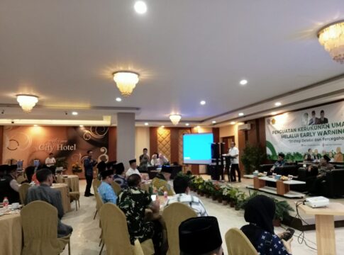 Ket foto : Penguatan Kerukunan Umat Beragama yang dibuka Wali Kota Viman Alfarizi serta dihadiri Kepala Kanwil Kemenag Provinsi Jawa Barat Dudu Rohman (fokusjabar/Seda)