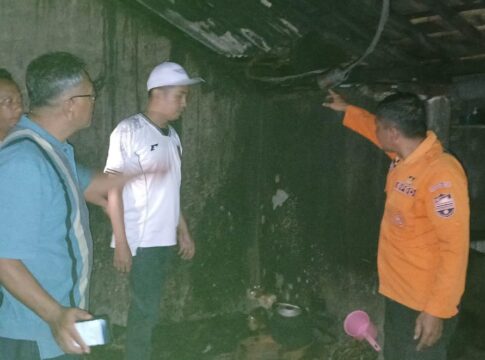 Ketpot: Rumah warga yang terkena musibah kebakaran di wilayah Desa Sukajadi Kecamatan Pamarican Ciamis