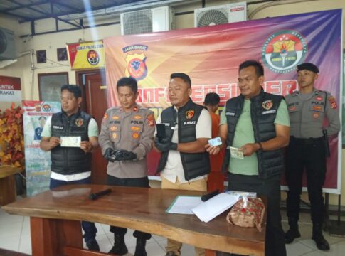 Ketpot: Pelaku penipuan Modus MBG saat ekpos di Mapolres Ciamis