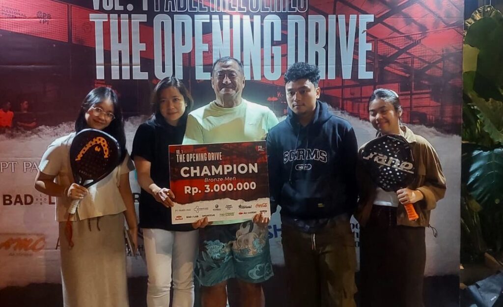 fokusjabar.id Bos KOI Hartono Soekwanto padel