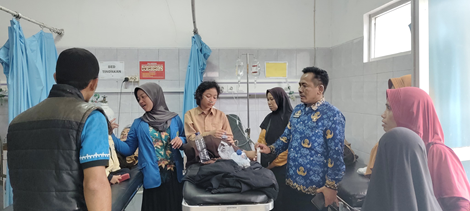 Poto: Kondisi siswa MI Attarbiyah Pangandaran usai santap MBG.