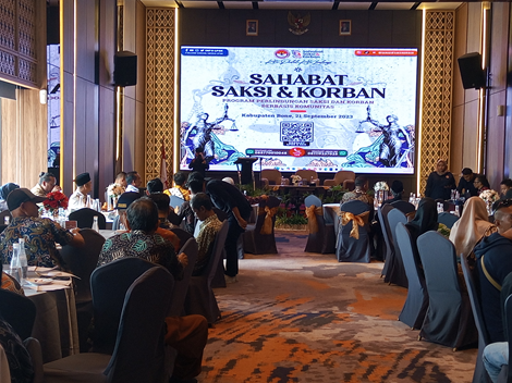 Poto: Suasana LPSK sosialisasi Urgensi Perlindungan Saksi dan Korban Tindak Pidana.