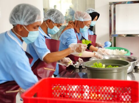 Poto: Suasana di Satuan Pelayanan Pemenuhan Gizi (SPPG) Polri Pajaten 3 Pangandaran