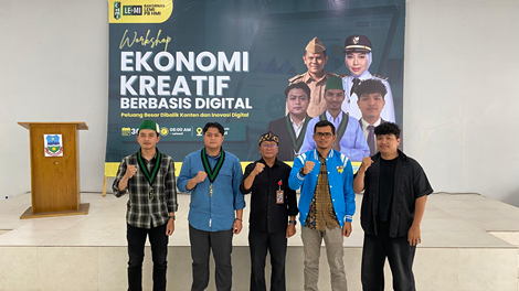 Keterangan Foto: Staf Ahli Bupati Garut Nia Garnia Karyana membuka resmi Workshop Ekonomi Kreatif Berbasis Digital yang diselenggarakan oleh HMI Cabang Garut bekerja sama dengan KNPI Kabupaten Garut di Aula Gedung Pemuda, Kamis (30/10/2025). Keterangan Foto: Staf Ahli Bupati Garut Nia Garnia Karyana membuka resmi Workshop Ekonomi Kreatif Berbasis Digital yang diselenggarakan oleh HMI Cabang Garut bekerja sama dengan KNPI Kabupaten Garut di Aula Gedung Pemuda, Kamis (30/10/2025).