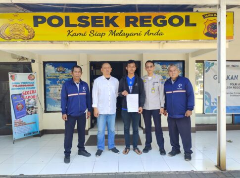 Pelaku Getok Parkir di Kawasan Balonggede Tengah Jalani Proses Pemeriksaan di Polsek Regol Kota Bandung -Ist-