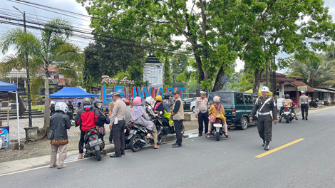 Operasi Pajak Kendaraan Bermotor 16 Oktober 2025 di Leuwi Arit, Kecamatan Banjarsari