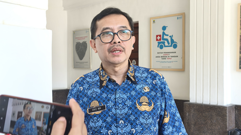Kepala Dinas Penanaman Modal dan Pelayanan Terpadu Satu Pintu (DPMPTSP) Kota Bandung Eric M Atthauriq di Balai Kota Bandung Jumat (17/10/2025) Kepala Dinas Penanaman Modal dan Pelayanan Terpadu Satu Pintu (DPMPTSP) Kota Bandung Eric M Atthauriq di Balai Kota Bandung Jumat (17/10/2025)