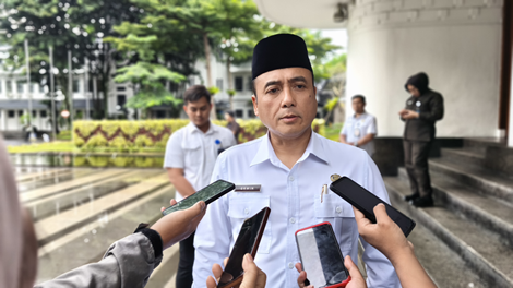 Wakil Wali Kota Bandung Erwin di Balai Kota Jalan Wastukencana Kota Bandung Rabu (29/10/2025) Wakil Wali Kota Bandung Erwin di Balai Kota Jalan Wastukencana Kota Bandung Rabu (29/10/2025)