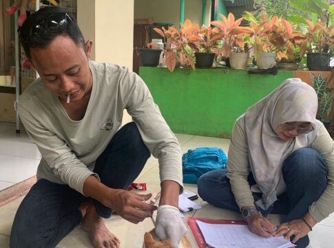 Ketpot : Hewan peliharaan warga yang dilakukan vaksinasi rabies