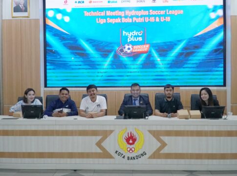 Foto: Kompetisi Sepak Bola Putri Hydroplus Soccer League akan Digelar di Bandung. (Istimewa)