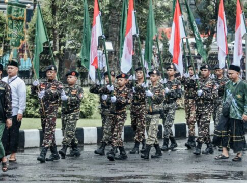 Ketpot: Peserta kirab santri Kabupaten Ciamis