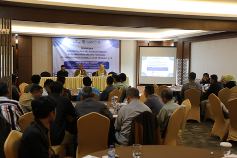 Ket foto : Bimtek Pengelolaan Barang dan Aset Daerah oleh BPKAD Kota Tasikmalaya di Horison Hotel Tasikmalaya (fokusjabar/Seda)