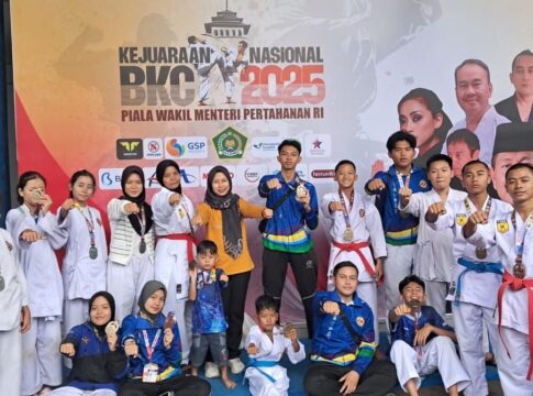 Poto: Karateka dari Dojo Politeknik Kelautan dan Perikanan Pangandaran (PKPP)
