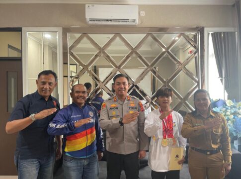 Poto: Polres Pangandaran berikan apresiasi tinggi terhadap Callista Aurelia Orlin, siswi kelas 9 SMP Negeri 1 Pangandaran.