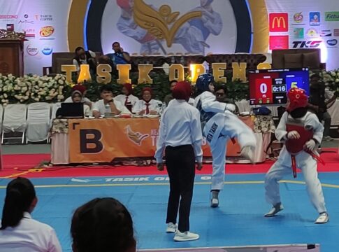 Caption foto: Taekwondo Tasikmalaya Open 8 Sukses lahirkan juara baru di setiap kelasnya.
