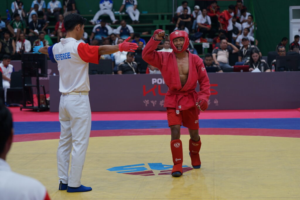 Ade Permana Sambo PON Beladiri