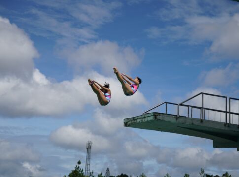 Porprov XV Jabar loncat indah