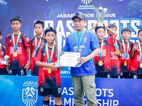 Foto: 8 tim wilayah Puncak Raya Jabar Junior League lolos ke Championship Series Bandung. (Dok Jabar Junior League)