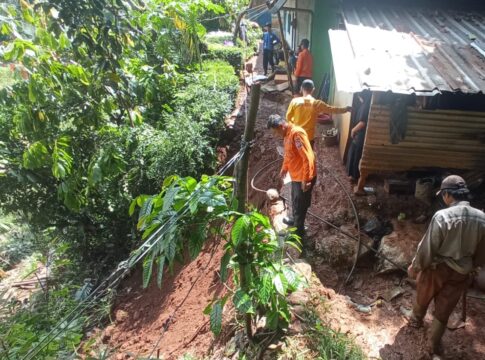 Ketpot: Kejadian longsor yang menerjang wilayah Kecamatan Kawali Ciamis