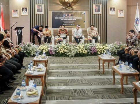 Ketpot: Rakor Kepala Daerah dengan Komisi Pemberantasan Korupsi (KPK) yang berlangsung di Kuningan Jawa Barat