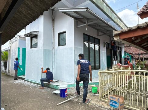 Semangat Hari Bhakti IMIPAS, Lapas Ciamis Benahi Fasilitas Masjid At-Taqwa