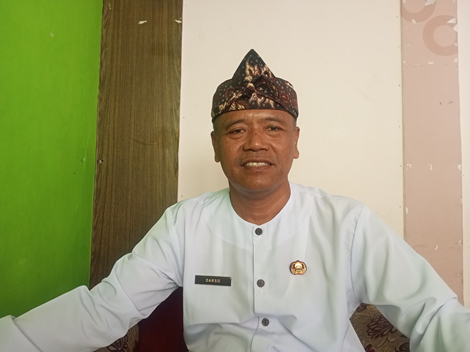 Poto: Plt Sekertaris Dinas Pendidikan Pemuda dan Olahraga, Darso.