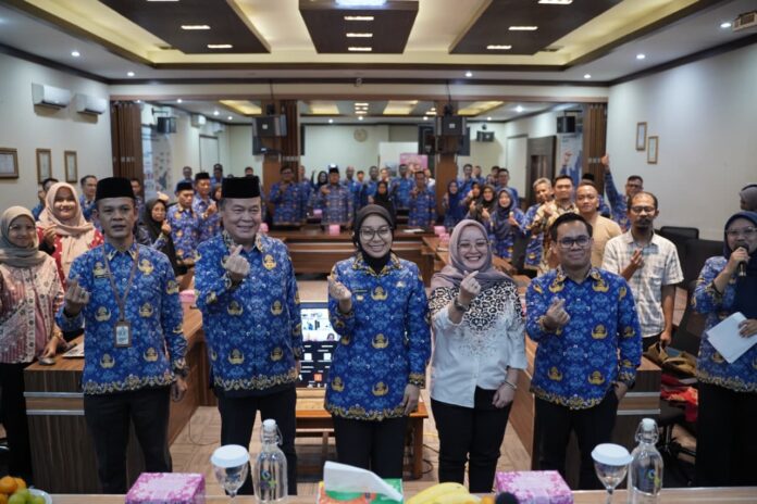 Ketfot: ick Off Meeting Perencanaan Pembangunan Daerah Kabupaten Garut Tahun 2027 , di Aula Bappeda, Jalan Patriot, Kamis (18/12/2025).