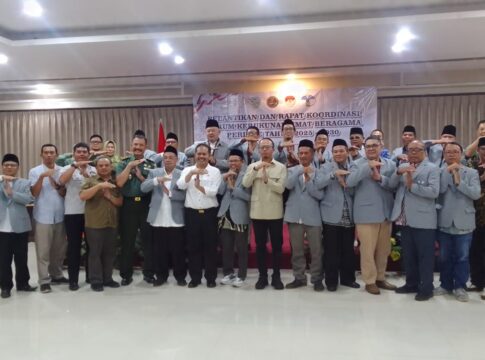 Ketpot pengurus FKUB Kota Tasikmalaya yang baru resmi dilantik