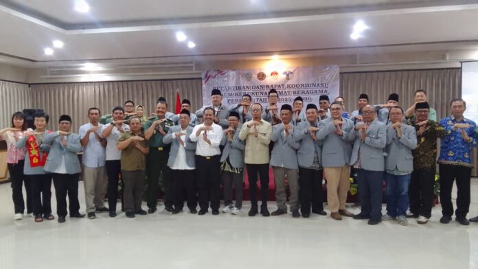 Ketpot pengurus FKUB Kota Tasikmalaya yang baru resmi dilantik