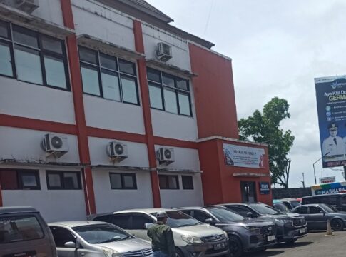 Bangunan megah dua lantai Bank Darah Rumah Sakit (BDRS) RSUD KHZ Musthafa Kabupaten Tasikmalaya