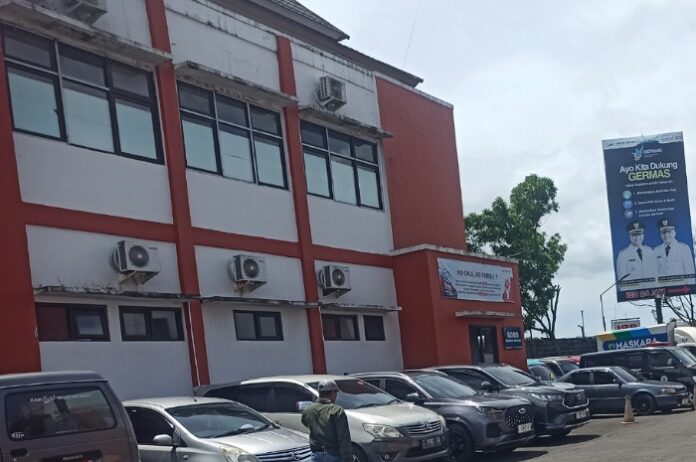 BDRS KHZ Musthafa Kabupaten Tasikmalaya Bangunan megah dua lantai Bank Darah Rumah Sakit (BDRS) RSUD KHZ Musthafa Kabupaten Tasikmalaya