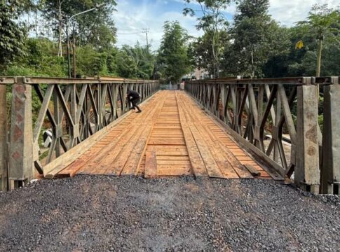 jembatan Bailey Cikaleho fokusjabar.id